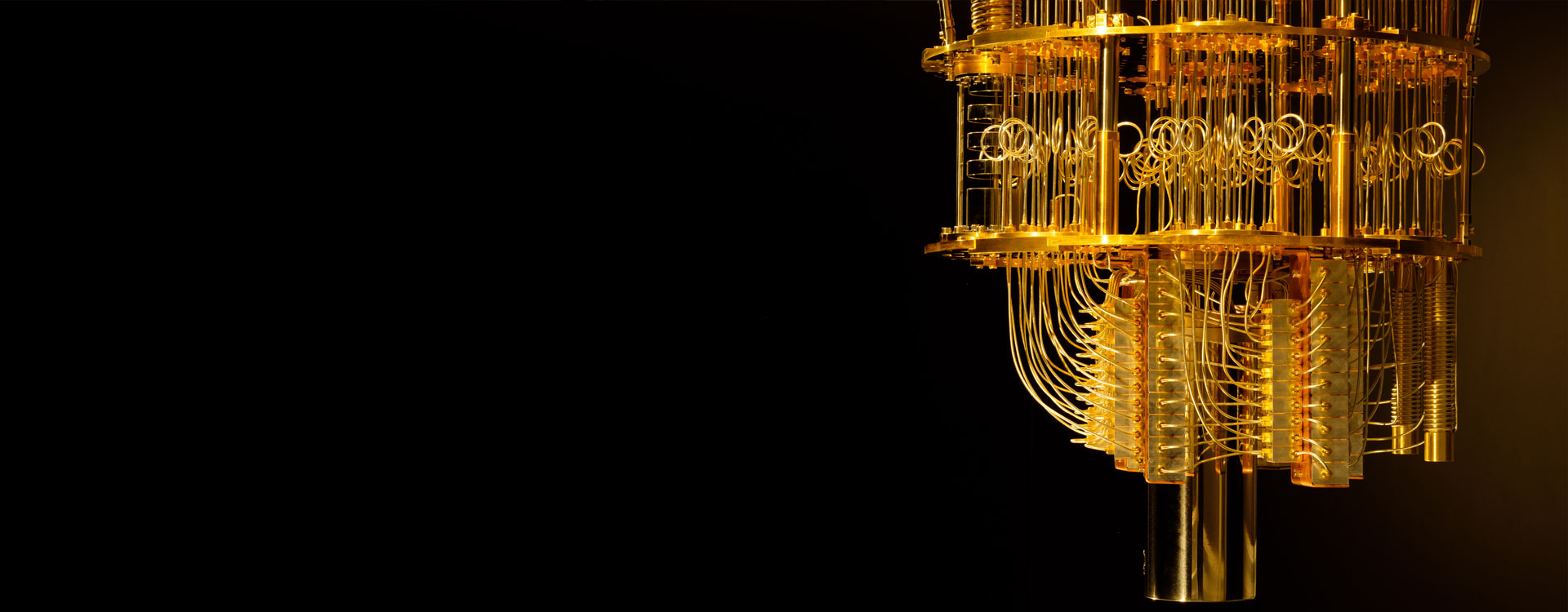 The meme is an image of a quantum computer, a complex machine that's a joke about the complexity of its name. The text overlay reads: "Quantum Computer: Because 'Quantum' sounds cool, but 'Computer' sounds boring".